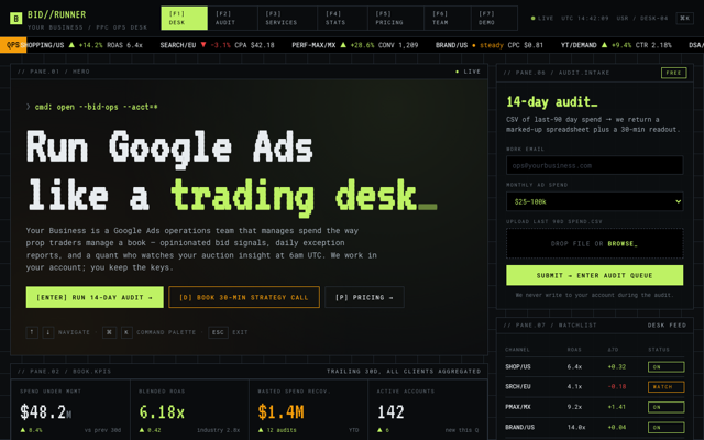 Google Ads agency preview