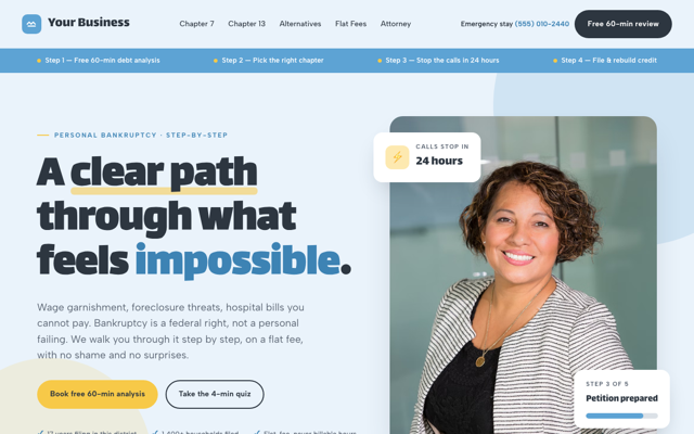 Bankruptcy attorney preview
