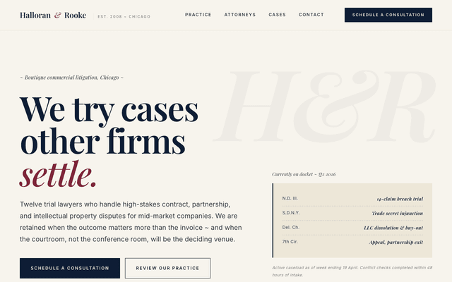 Boutique law firm preview