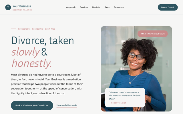 Divorce mediation practice preview